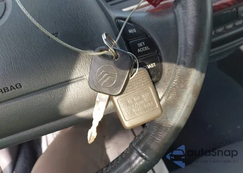 2000 Mercury Grand Marquis Ls from USA, damaged, VIN 2MEFM75W1YX666736